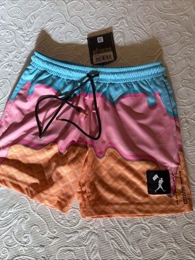 Baseballism Boys Large shorts/Swim NWT Athletic Pockets